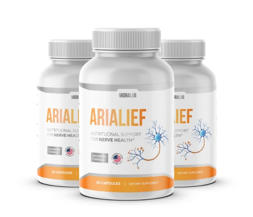 Arialief three bottles